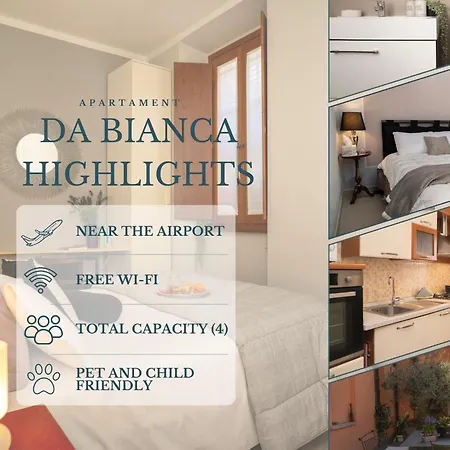 Da Bianca - Castle, Wifi & Mxp Apartment